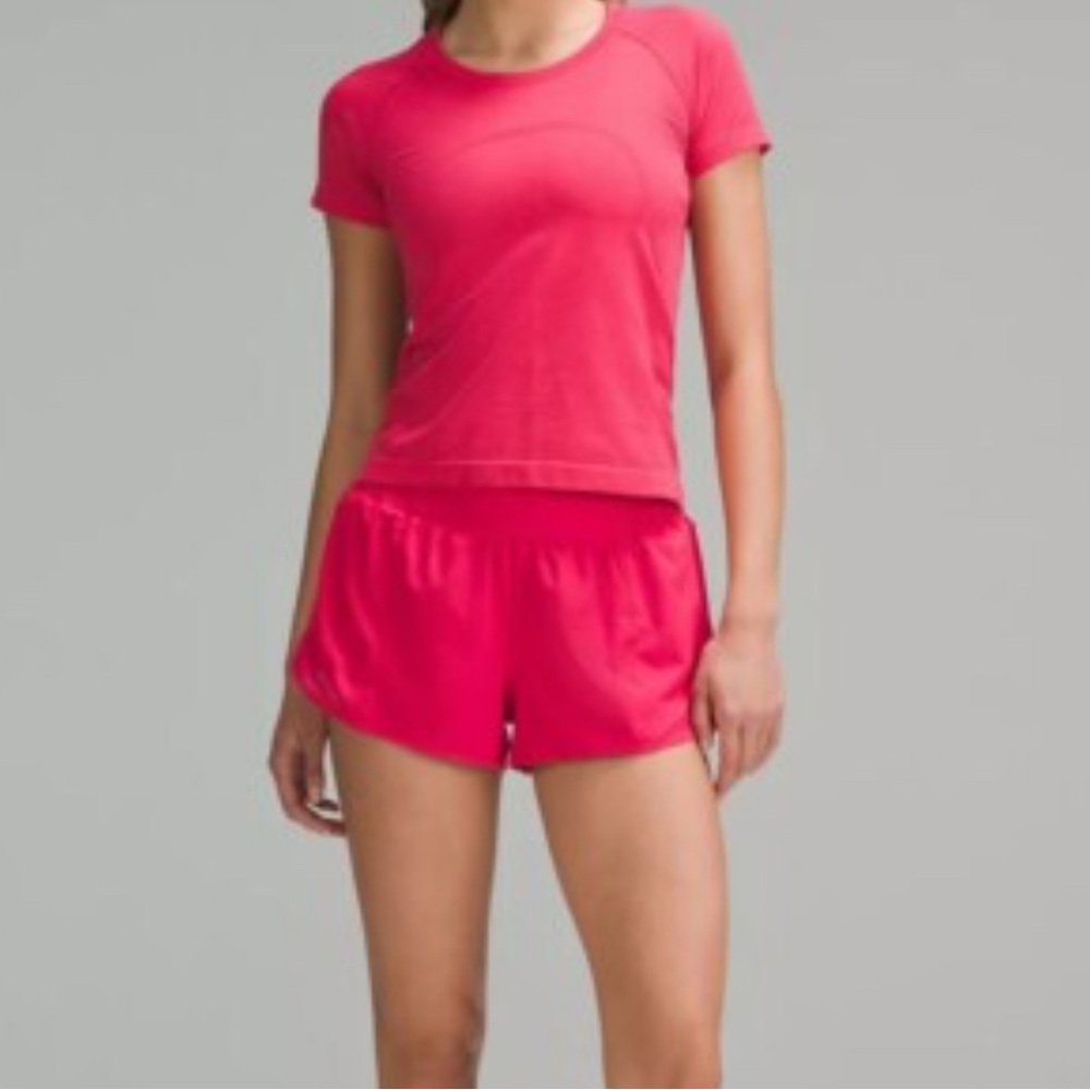 Lululemon Shorts Cherry Mist